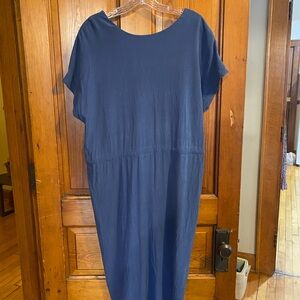 7115 by Szeki blue Sheath dress, size small.